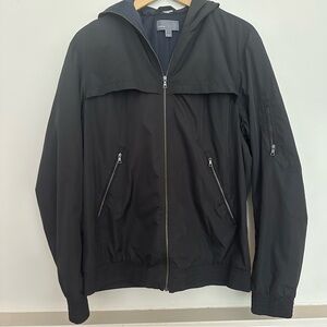Vince rain resistant full zip jacket
